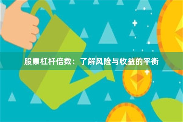 股票杠杆倍数：了解风险与收益的平衡