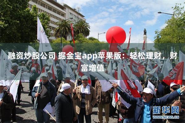 融资炒股公司 掘金宝app苹果版：轻松理财，财富增值