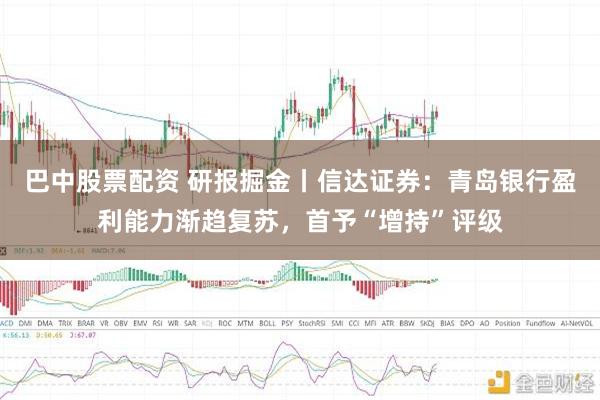 巴中股票配资 研报掘金丨信达证券：青岛银行盈利能力渐趋复苏，首予“增持”评级