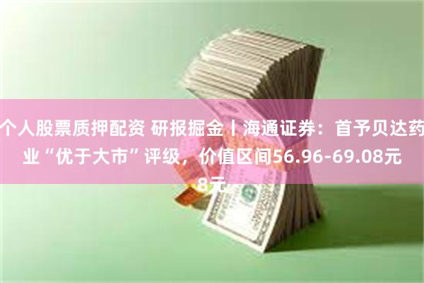 个人股票质押配资 研报掘金丨海通证券：首予贝达药业“优于大市”评级，价值区间56.96-69.08元
