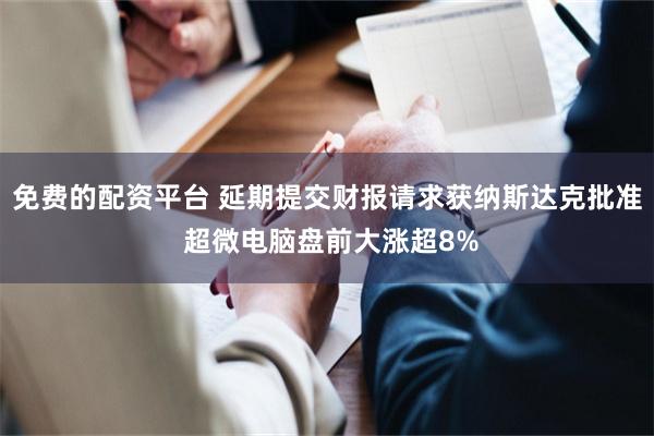 免费的配资平台 延期提交财报请求获纳斯达克批准 超微电脑盘前大涨超8%