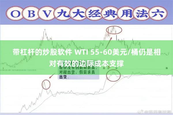 带杠杆的炒股软件 WTI 55-60美元/桶仍是相对有效的边际成本支撑