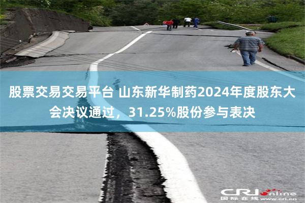 股票交易交易平台 山东新华制药2024年度股东大会决议通过，31.25%股份参与表决
