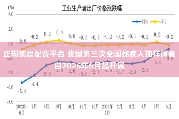 正规实盘配资平台 我国第三次全国残疾人抽样调查自2026年6月起开展