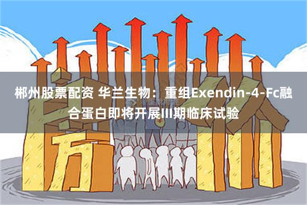 郴州股票配资 华兰生物：重组Exendin-4-Fc融合蛋白即将开展III期临床试验
