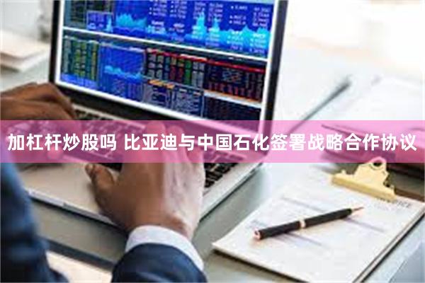 加杠杆炒股吗 比亚迪与中国石化签署战略合作协议