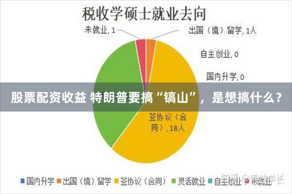 股票配资收益 特朗普要搞“镐山”，是想搞什么？