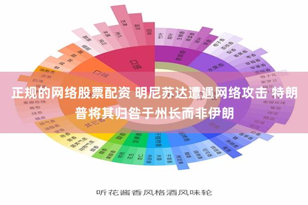 正规的网络股票配资 明尼苏达遭遇网络攻击 特朗普将其归咎于州长而非伊朗