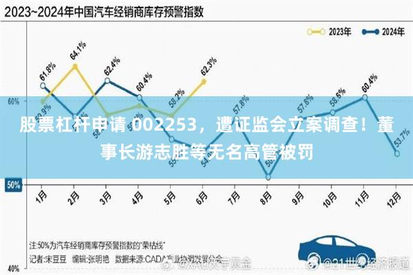 股票杠杆申请 002253,遭证监会立案调查!董事长游志胜等无名高管被罚