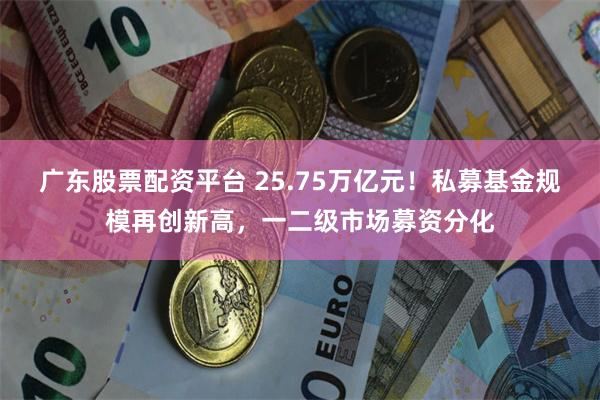 广东股票配资平台 25.75万亿元！私募基金规模再创新高，一二级市场募资分化